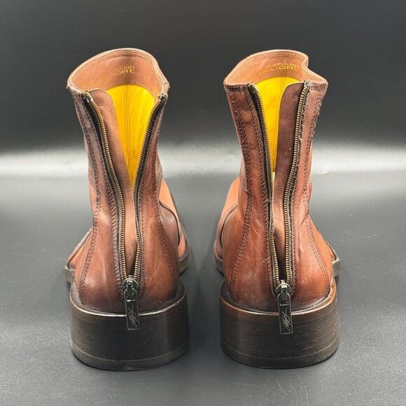 Sebastiano Migliore Mens Full Grain Italian Leather Boots - Picture 7 of 15